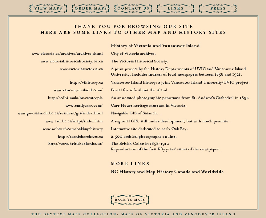 Links to maps and history sites